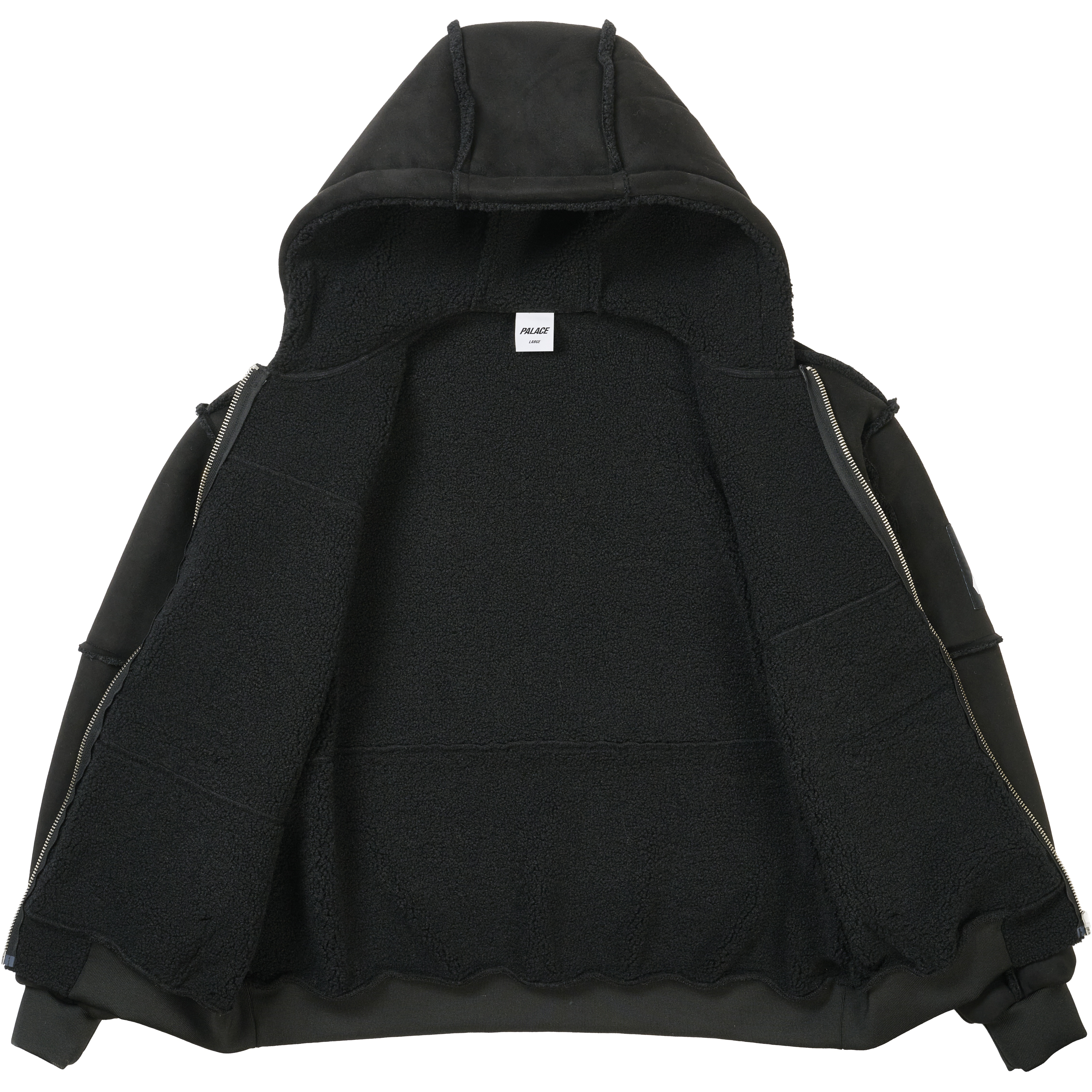 Thumbnail PATCH ME UP SHEARLING JACKET BLACK one color