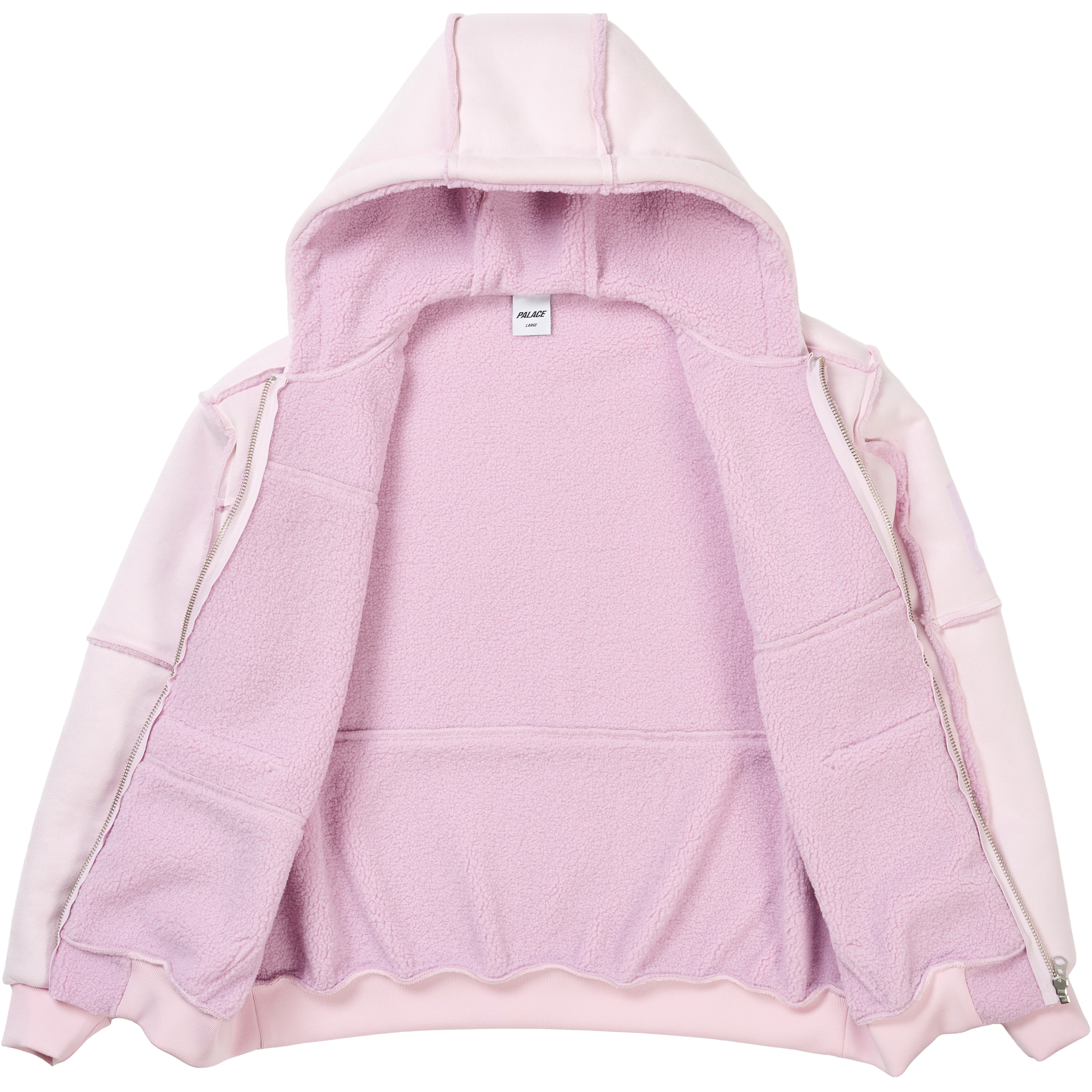 Thumbnail PATCH ME UP SHEARLING JACKET SWEET PINK one color