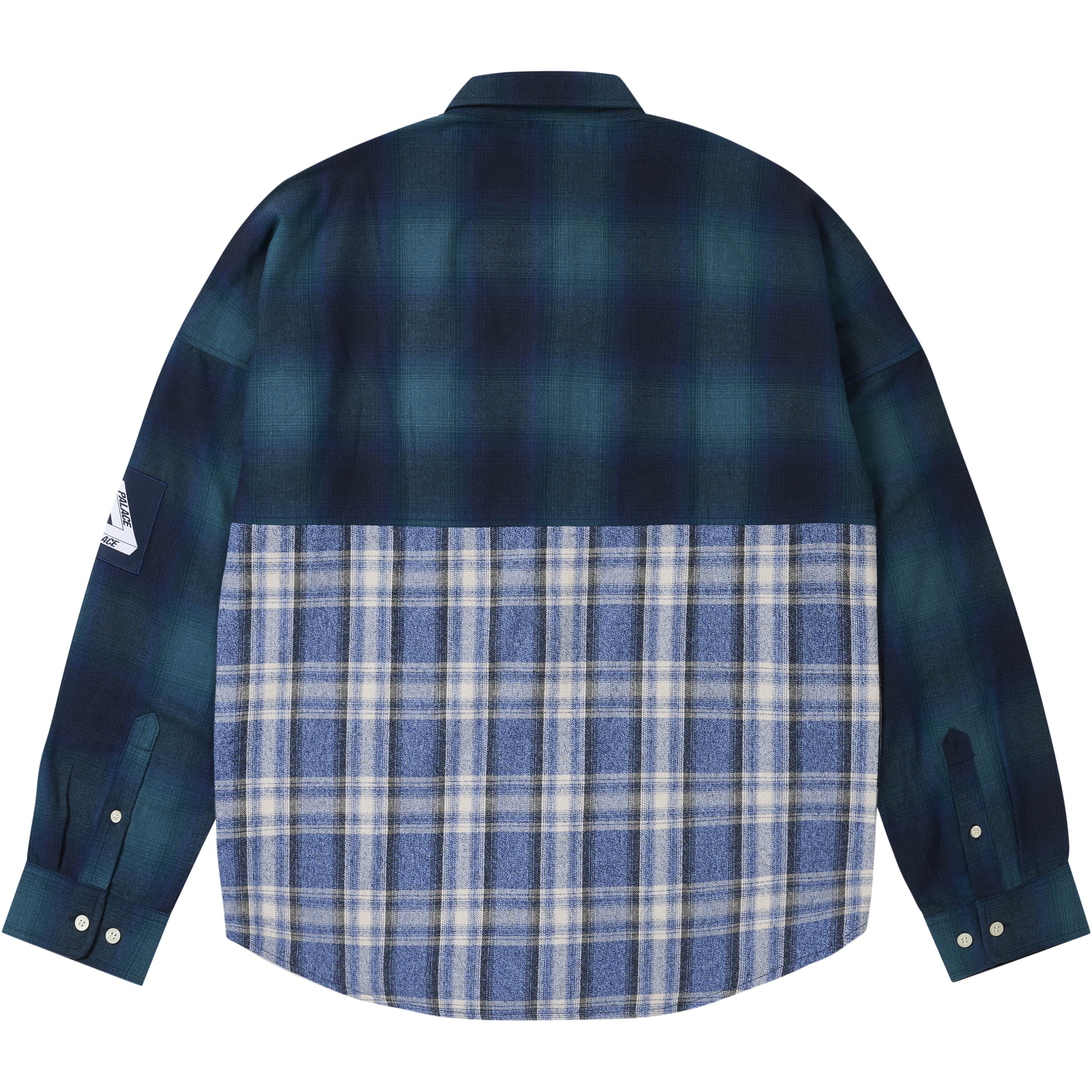 Thumbnail PATCHY FLANNEL SHIRT BLUE one color