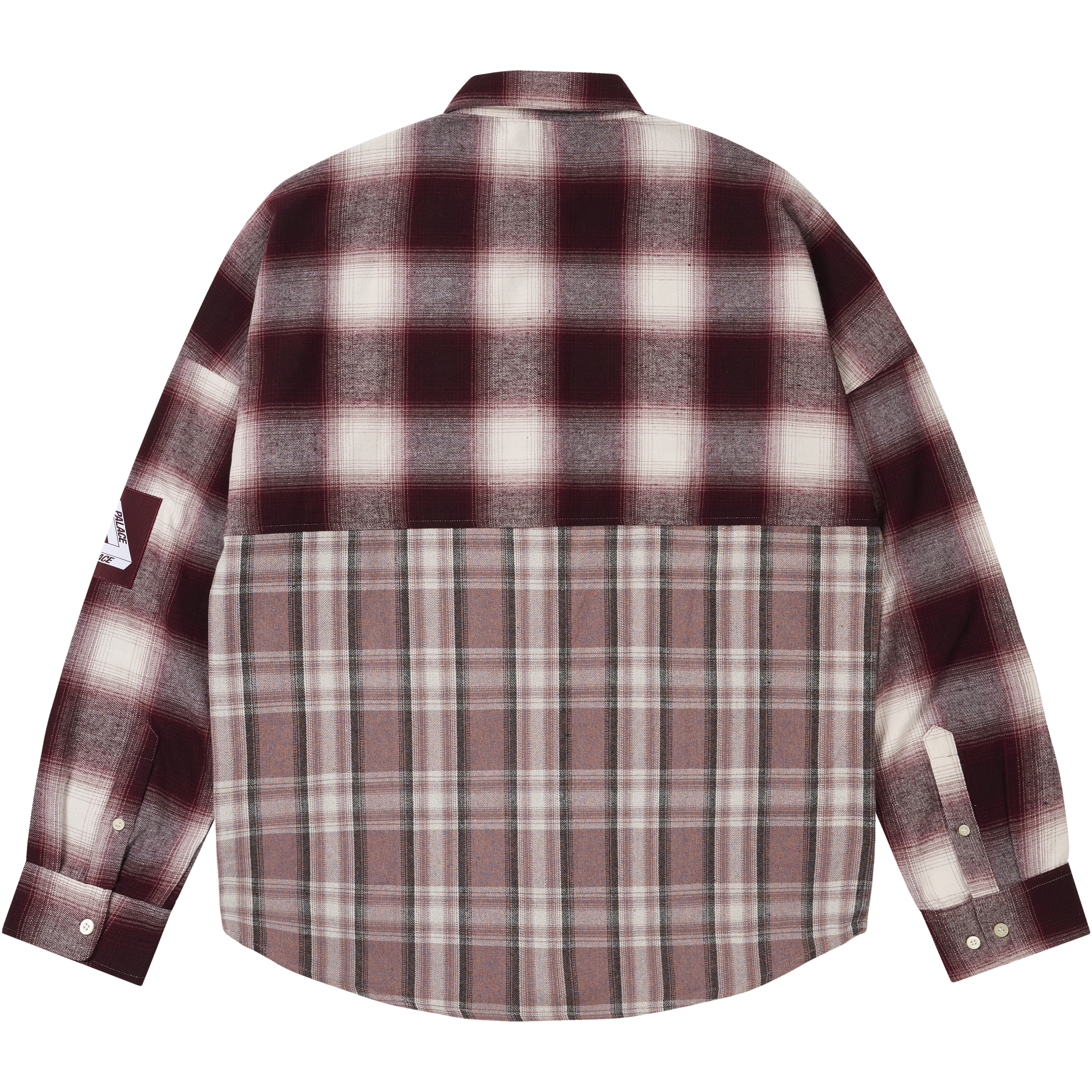 Thumbnail PATCHY FLANNEL SHIRT RED one color