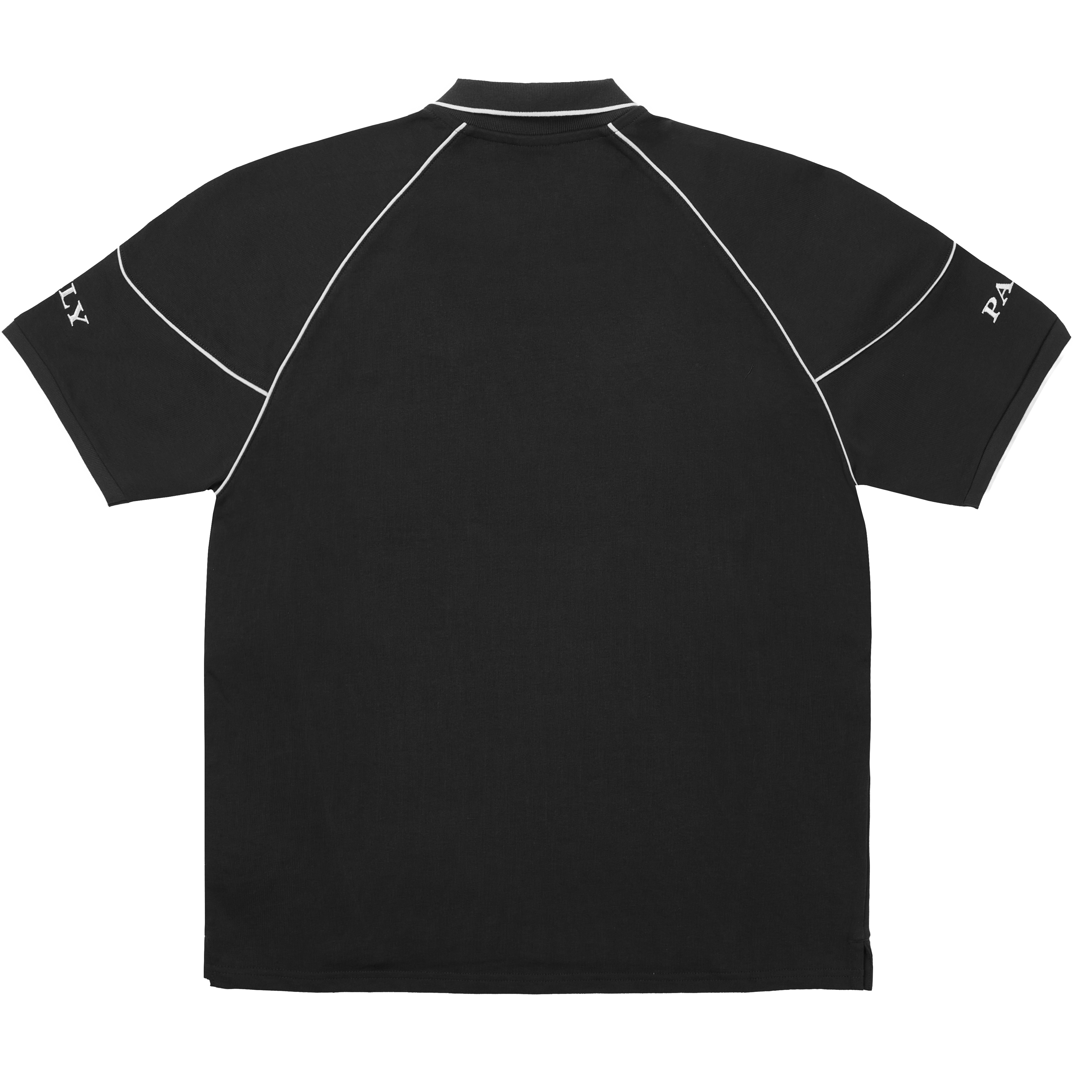 Thumbnail PRO TEAM PIPED POLO BLACK one color