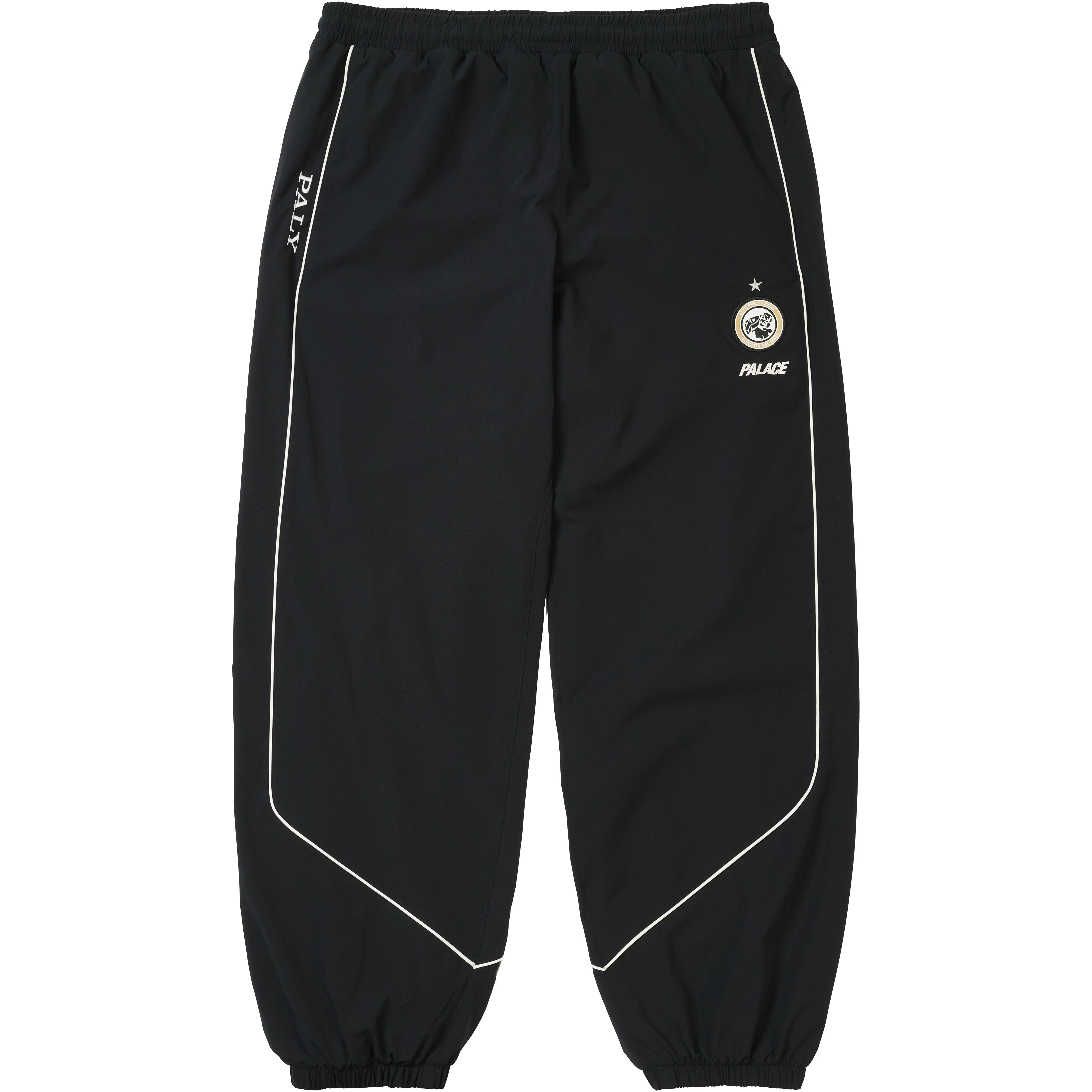 Palace PRO TEAM PIPED SHELL JOGGER BLACK