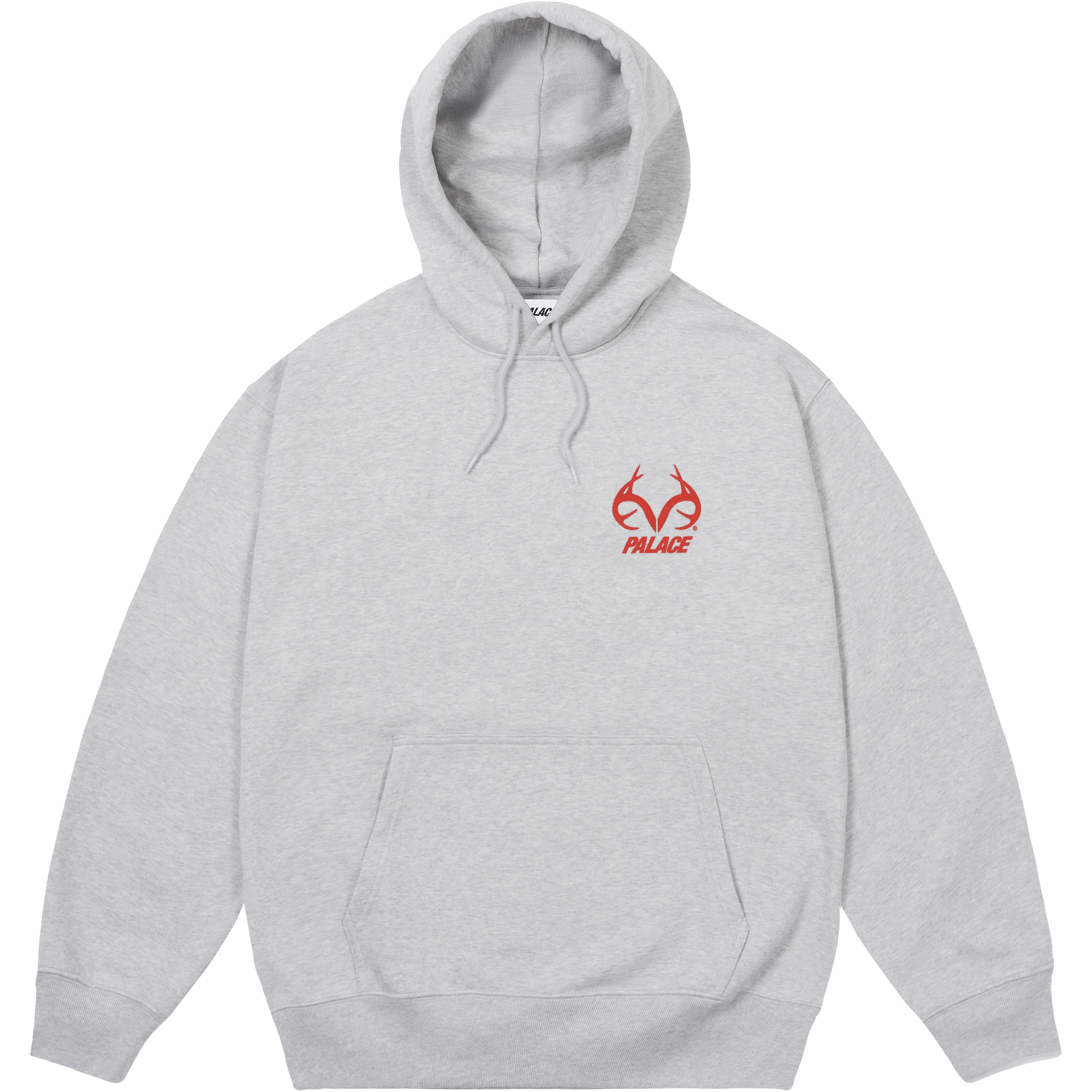 Palace REALTREE TRI-FERG HOOD GREY MARL