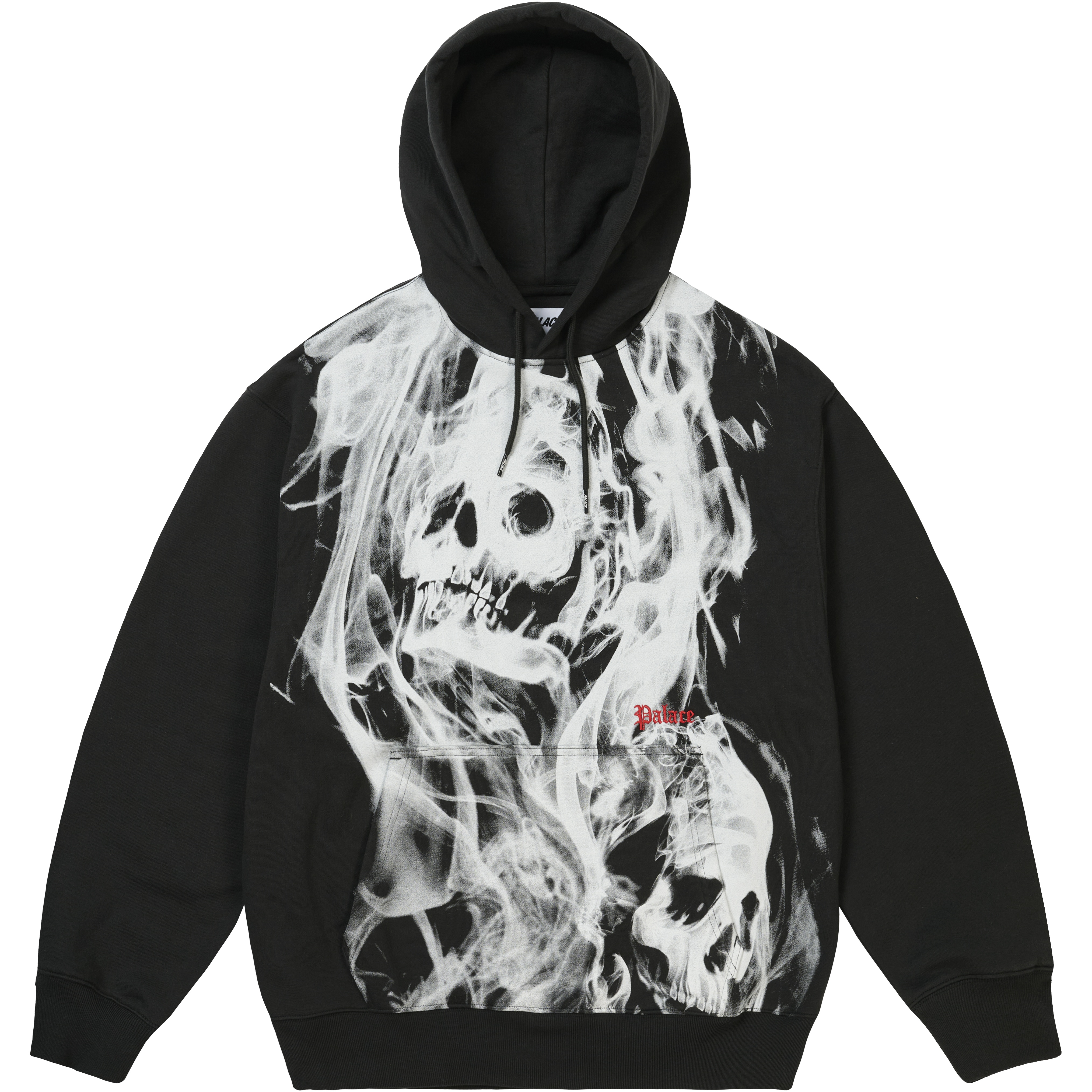Palace SMOKED HOOD BLACK