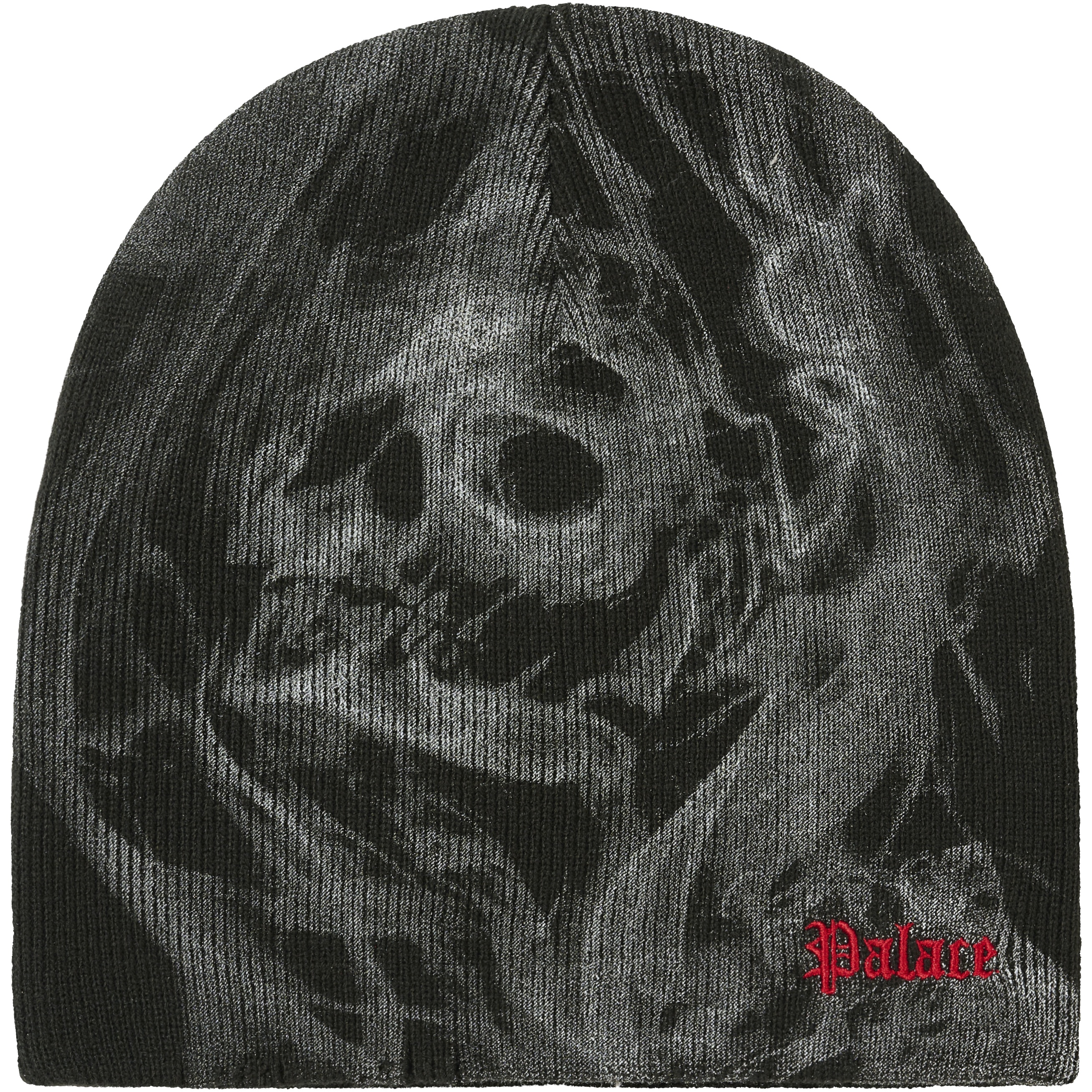 Palace SMOKED NEIN CUFF BEANIE BLACK