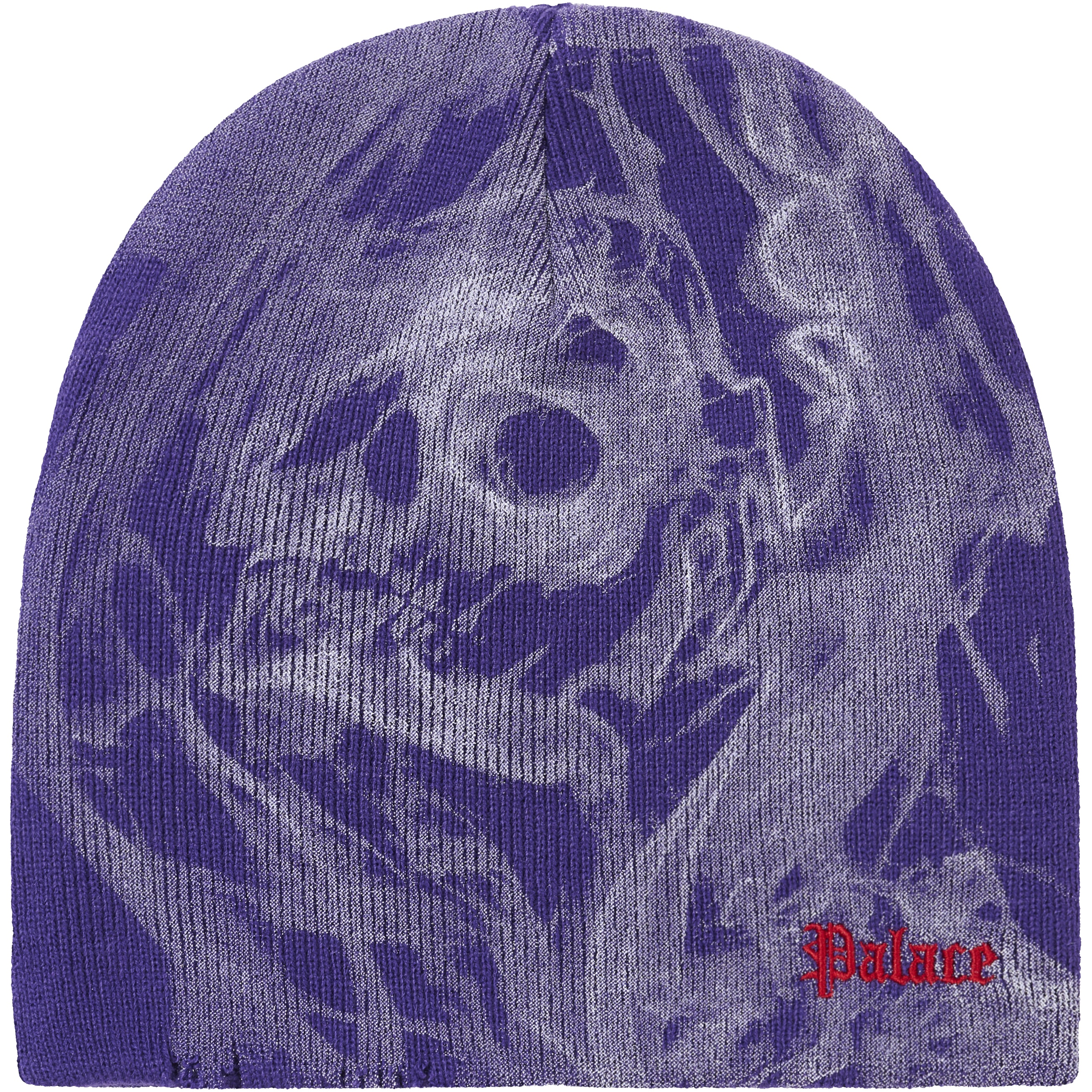 Palace SMOKED NEIN CUFF BEANIE SOUR GRAPE