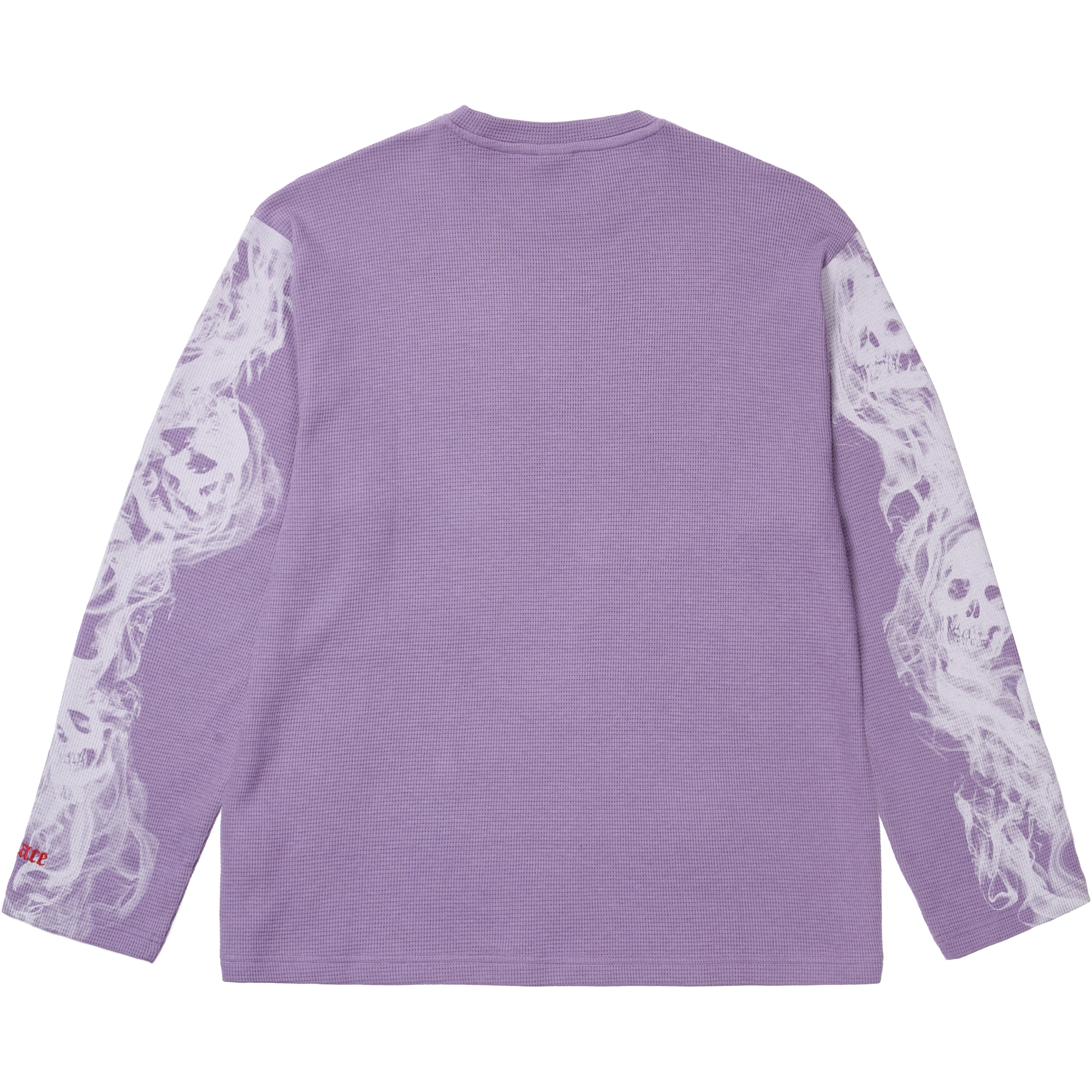 Thumbnail SMOKED WAFFLE LONGSLEEVE FLAT GRAPE one color