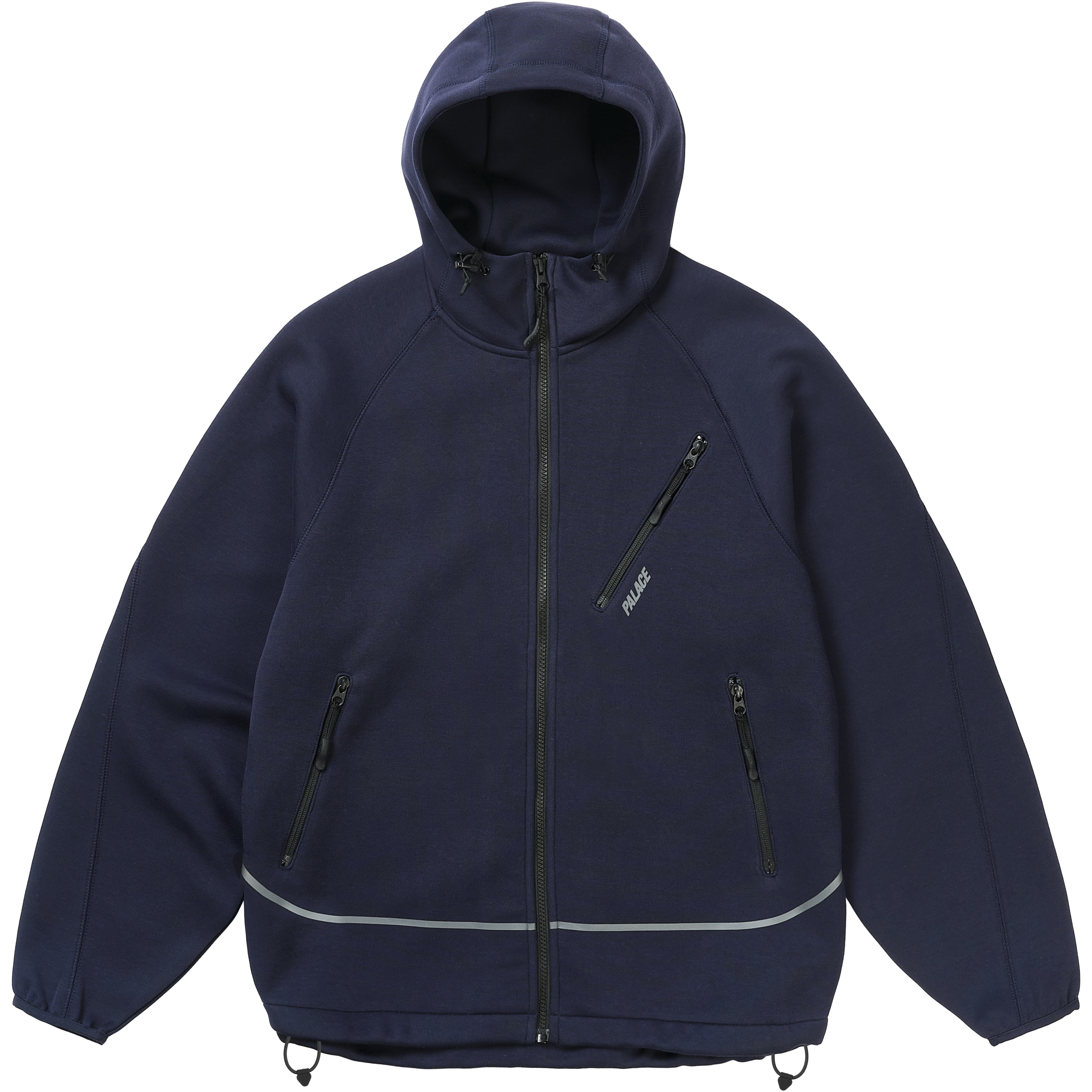 Palace SPORTY ZIP HOOD DEEP SEA BLUE