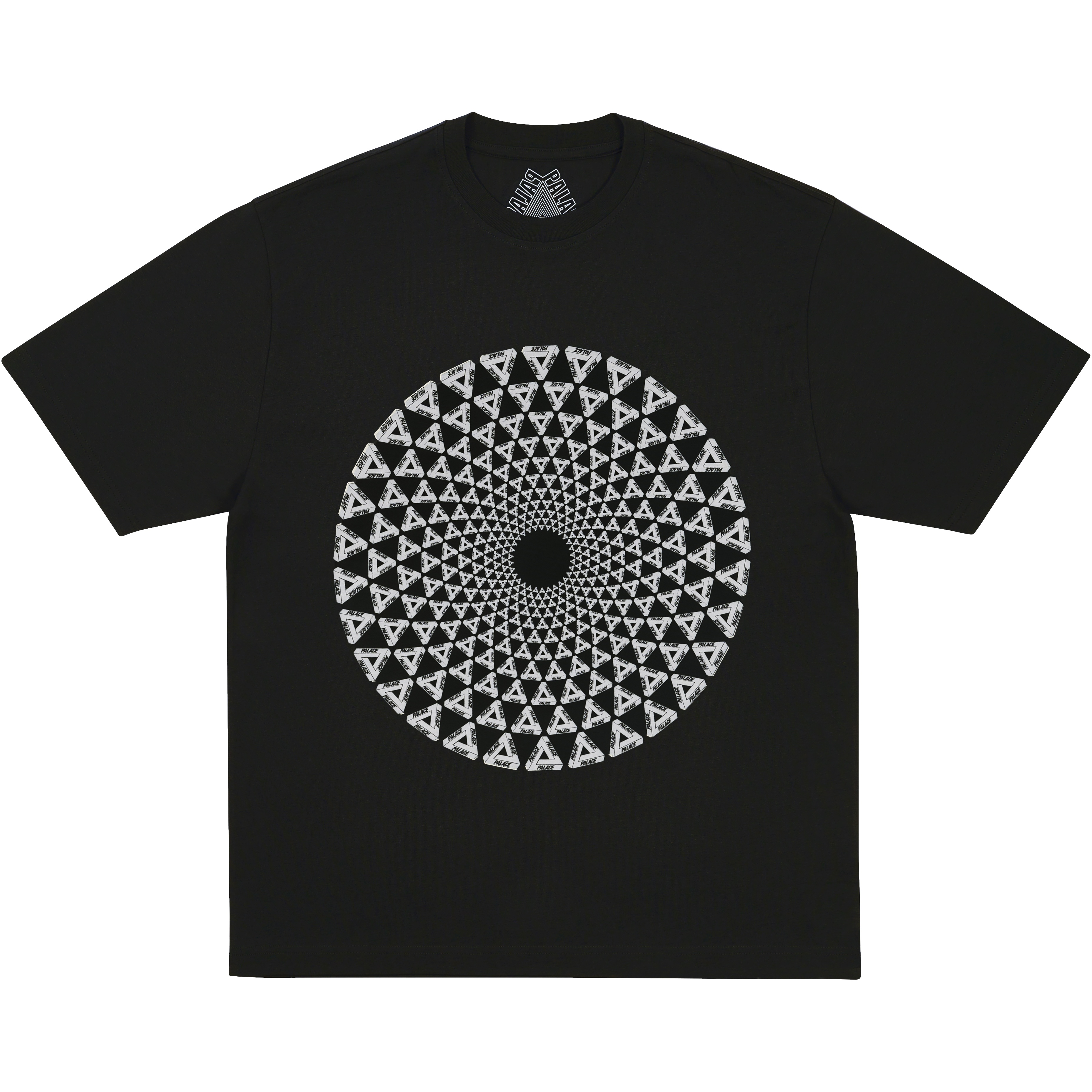 Palace SWIRLY T-SHIRT BLACK