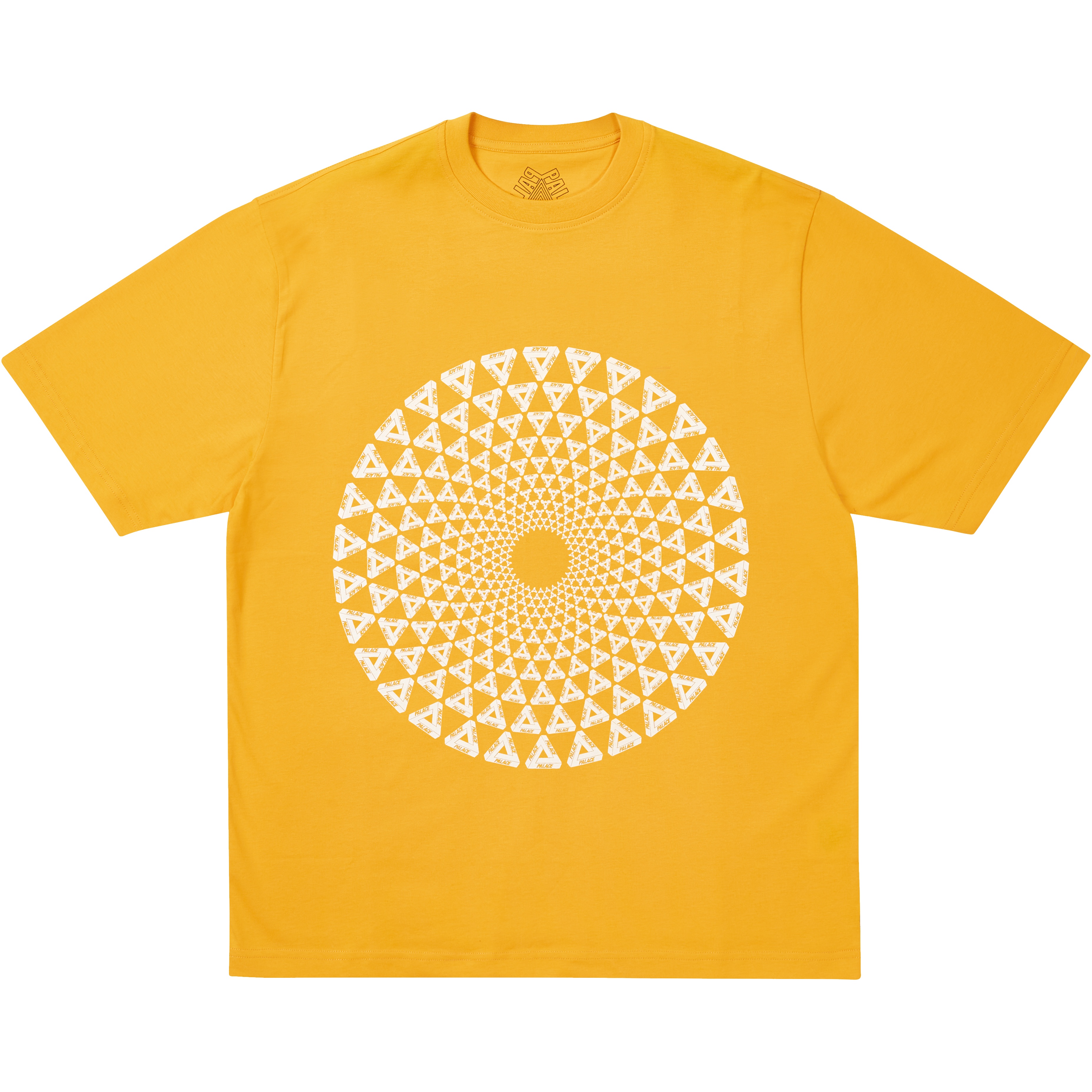 Palace SWIRLY T-SHIRT SUNNY YELLOW