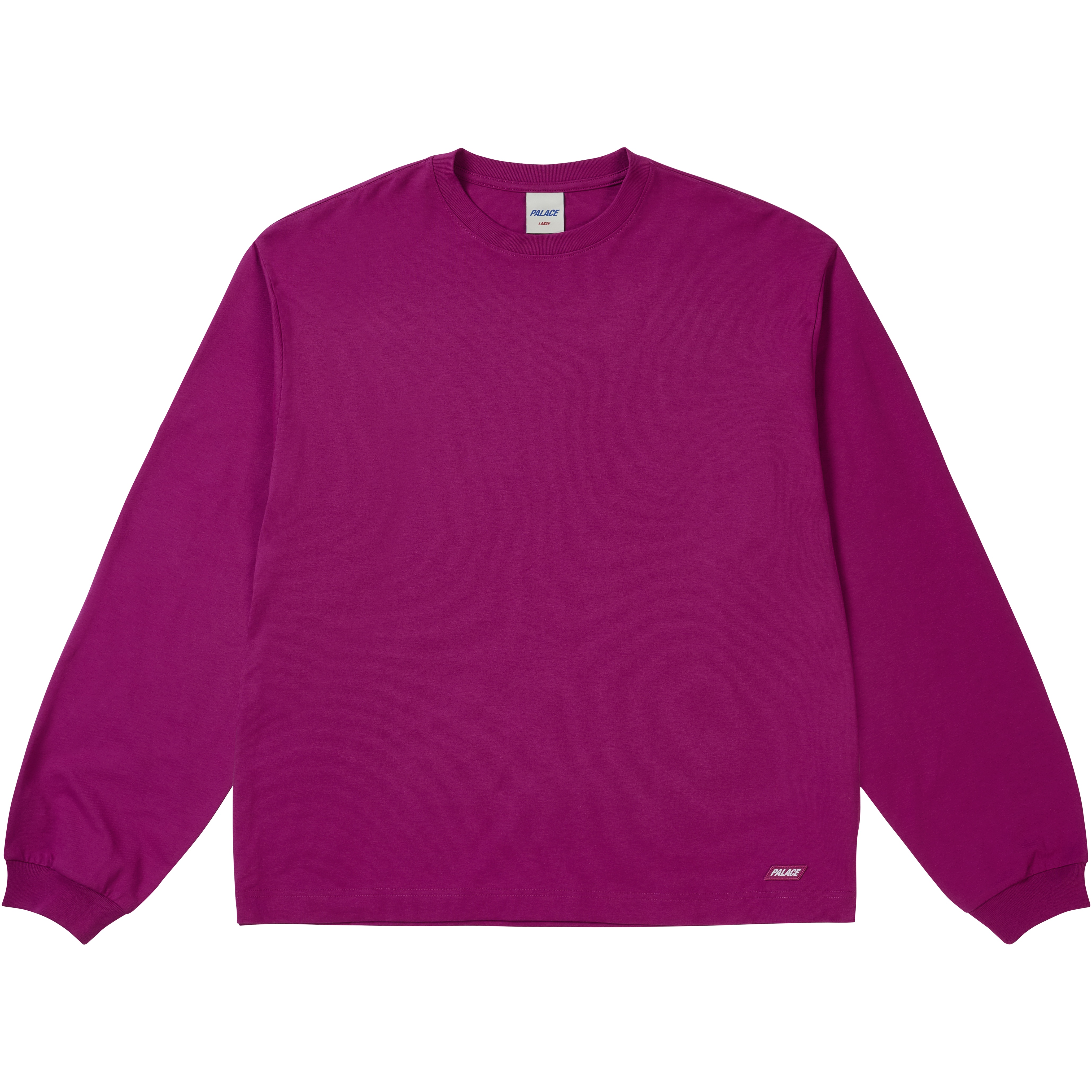 Palace UNISEX LONGSLEEVE HEAVY PINK
