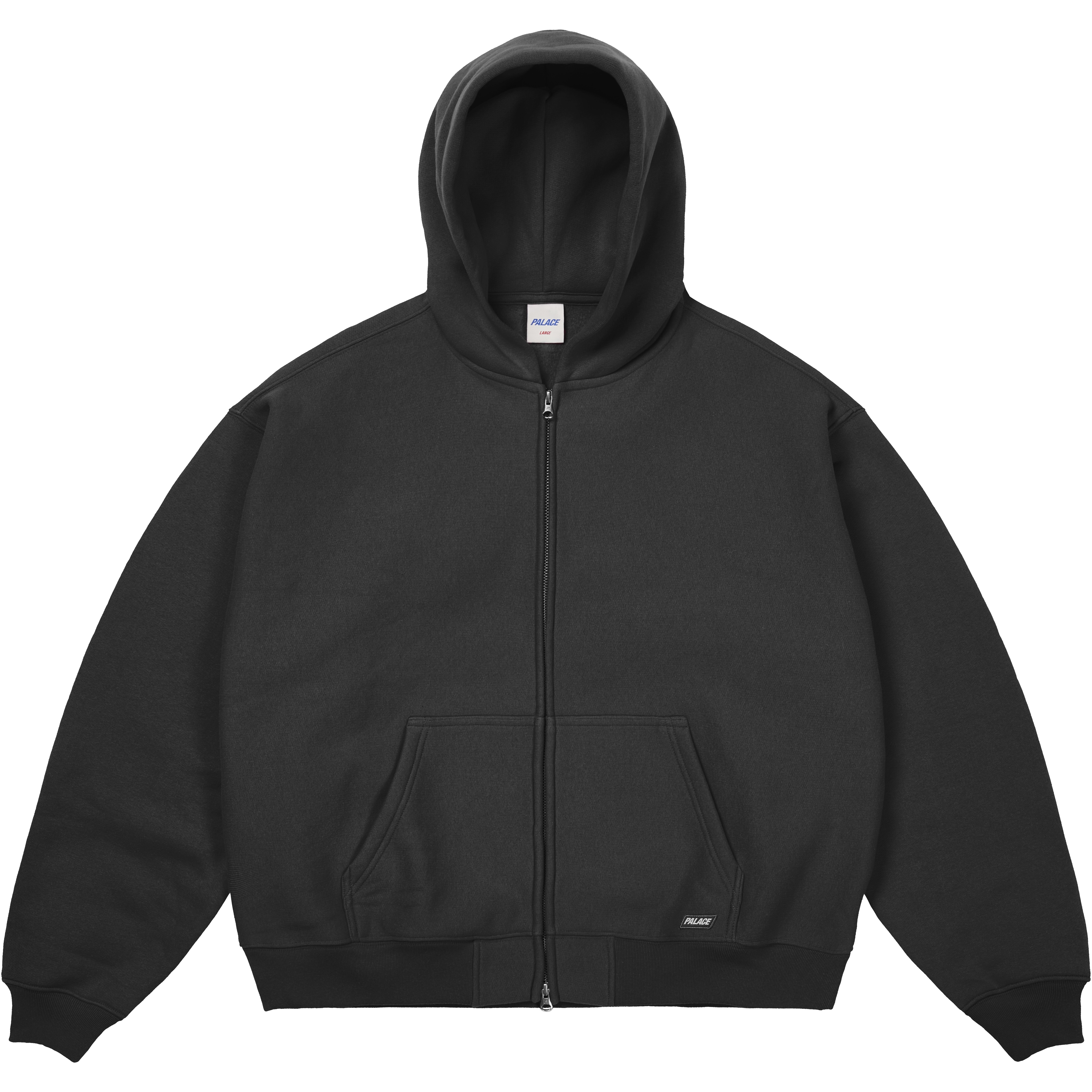 Thumbnail UNISEX ZIP HOOD BLACK one color