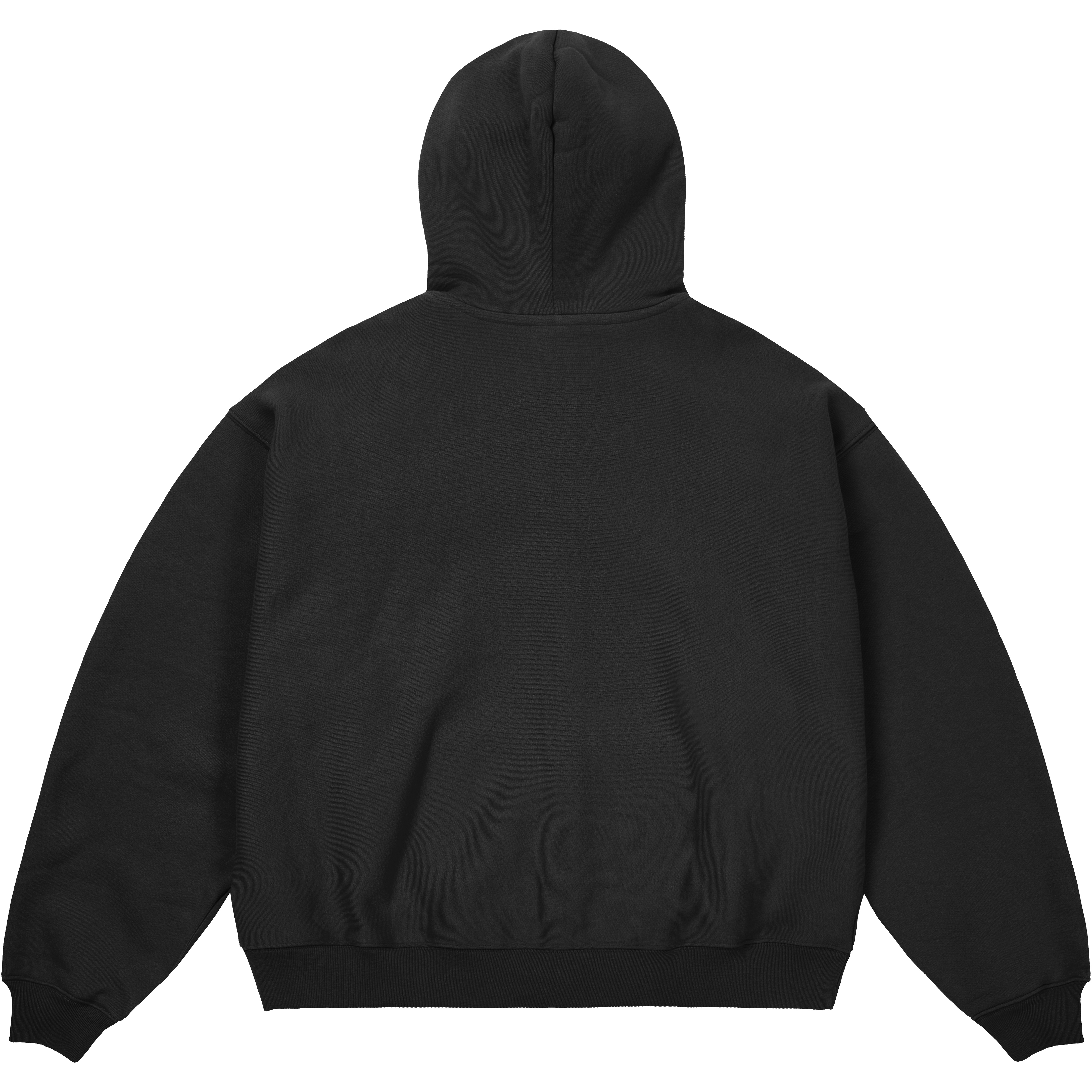 Thumbnail UNISEX ZIP HOOD BLACK one color