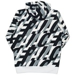 Thumbnail REPEAT AFTER ME HOOD GREY / WHITE / BLACK one color