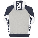 Thumbnail BLOCKER ZIP HOOD GREY MARL / NAVY one color