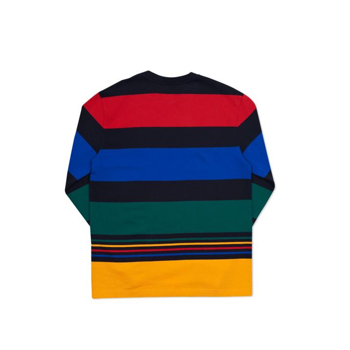 Thumbnail HEAVY STRIPE L/S T-SHIRT DARK NAVY / MULTI one color