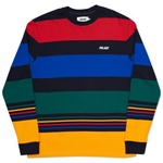 Thumbnail HEAVY STRIPE L/S T-SHIRT DARK NAVY / MULTI one color