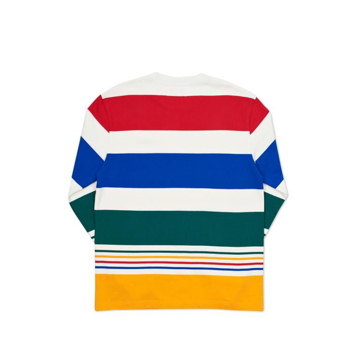 Thumbnail HEAVY STRIPE L/S T-SHIRT WHITE / MULTI one color