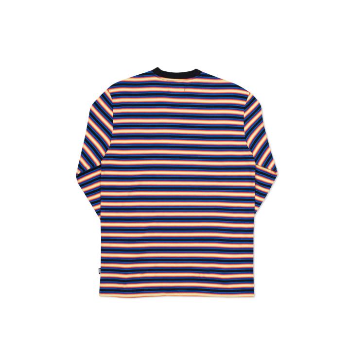 Thumbnail NEON STRIPE L/S T-SHIRT BLACK / ORANGE one color