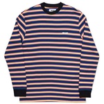 Thumbnail NEON STRIPE L/S T-SHIRT BLACK / ORANGE one color