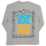 Thumbnail TROPICAL CHERUB L/S T-SHIRT GREY MARL one color
