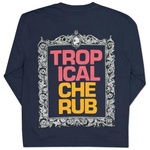 Thumbnail TROPICAL CHERUB L/S T-SHIRT NAVY one color