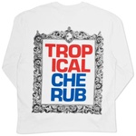 Thumbnail TROPICAL CHERUB L/S T-SHIRT WHITE one color