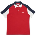 Thumbnail ANGLE POLO RED / WHITE / NAVY one color