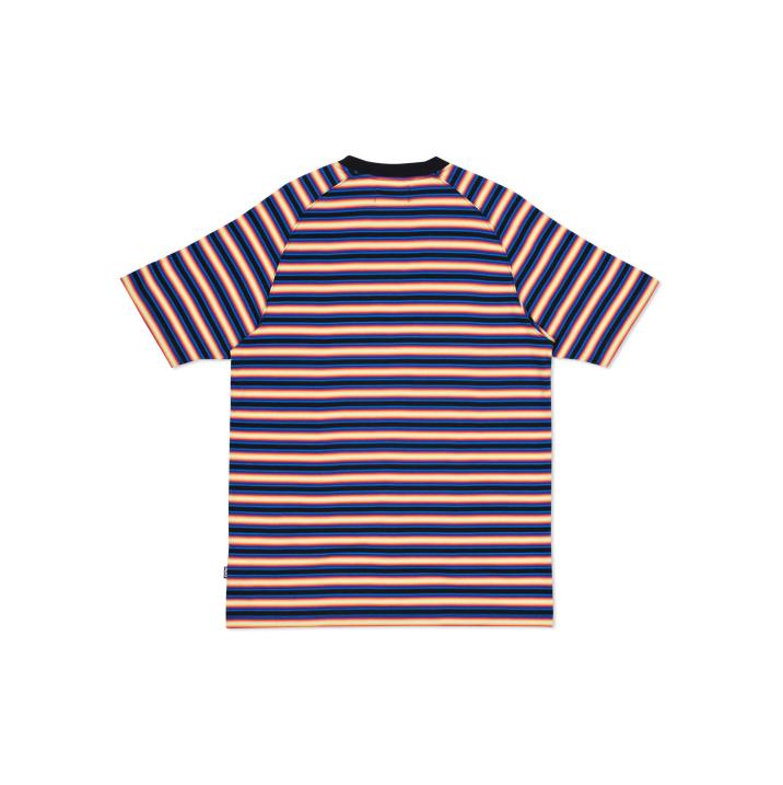 Thumbnail NEON STRIPE T-SHIRT BLACK / ORANGE one color
