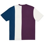 Thumbnail VERTICAL TRI STRIPE T-SHIRT PURPLE / WHITE / TEAL one color