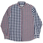 Thumbnail OVERSHIRT NAVY / PURPLE one color