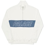 Thumbnail HALF WAY TRACK TOP WHITE / FADED BLUE one color