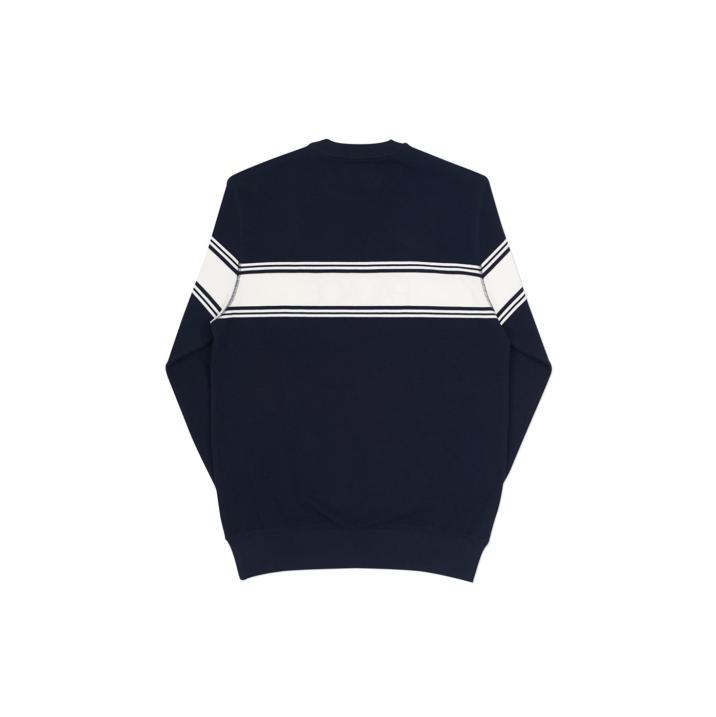 Thumbnail MARINA STRIPE PIQUE CREW NAVY / WHITE one color
