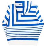 Thumbnail ANGLO HOODY BLUE / WHITE one color
