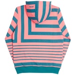 Thumbnail ANGLO HOODY PINK / GREEN one color