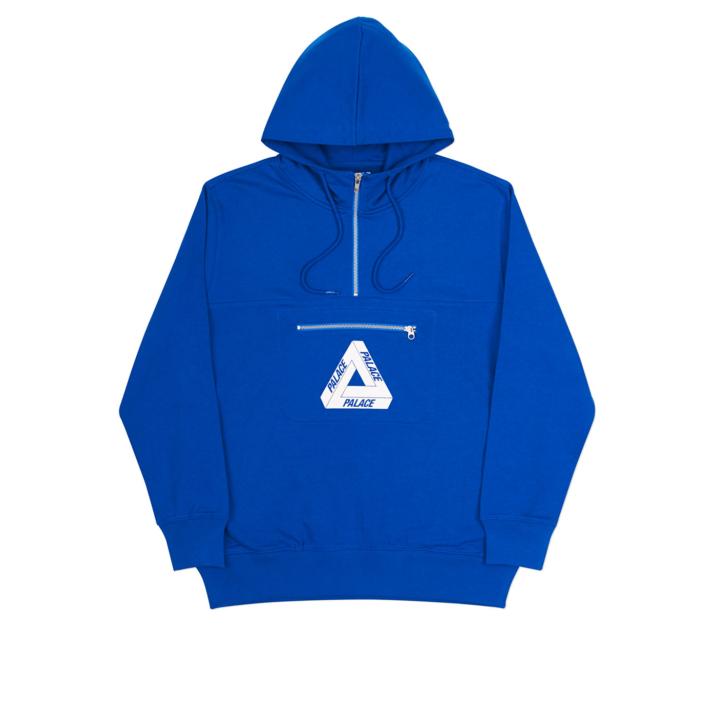 Thumbnail TRI-FERG HALF ZIP HOOD BLUE one color