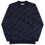 Thumbnail GEO KNIT BLACK / GREY one color