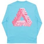 Thumbnail P-3D LONGSLEEVE AQUA BLUE one color