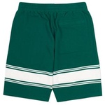 Thumbnail MARINA STRIPE PIQUE SHORTS WHITE / GREEN one color
