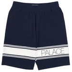 Thumbnail MARINA STRIPE PIQUE SHORTS NAVY / WHITE one color