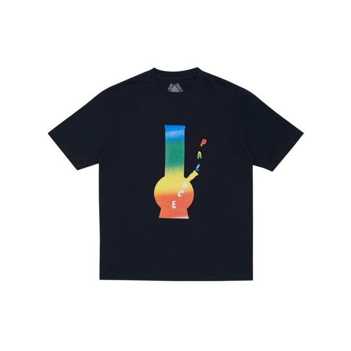RAINBOW BONG T-SHIRT BLACK one color