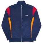 Thumbnail PANELLED TRACK TOP NAVY / ORANGE-CAYENNE one color