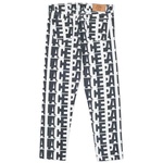Thumbnail REPEATER DONIM JEANS BLACK / WHITE one color
