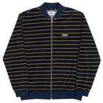 Thumbnail VELOUR BOMBER NAVY / YELLOW one color
