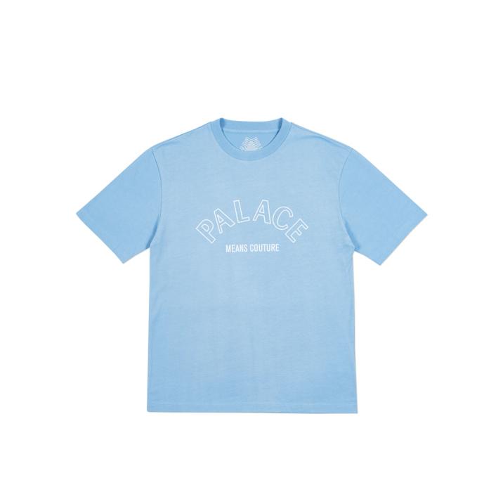 COUTURE T-SHIRT CORNFLOWER BLUE one color