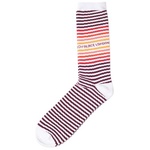 Thumbnail WAVEY STRIPE SOCK WHITE / RED one color