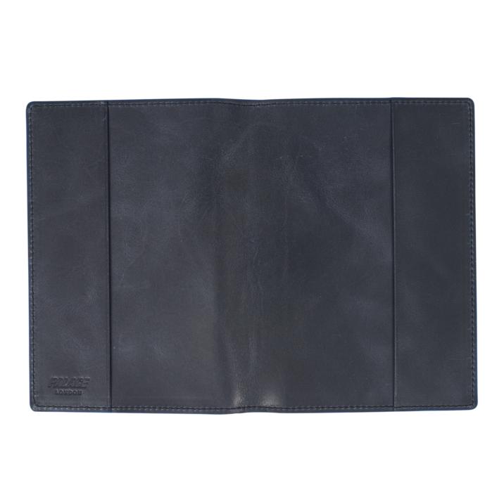 Thumbnail LEATHER PASSPORT CASE BLUE one color