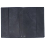 Thumbnail LEATHER PASSPORT CASE BLUE one color
