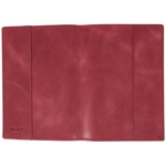 Thumbnail LEATHER PASSPORT CASE RED one color