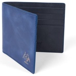 Thumbnail LEATHER BILLFOLD WALLET BLUE one color